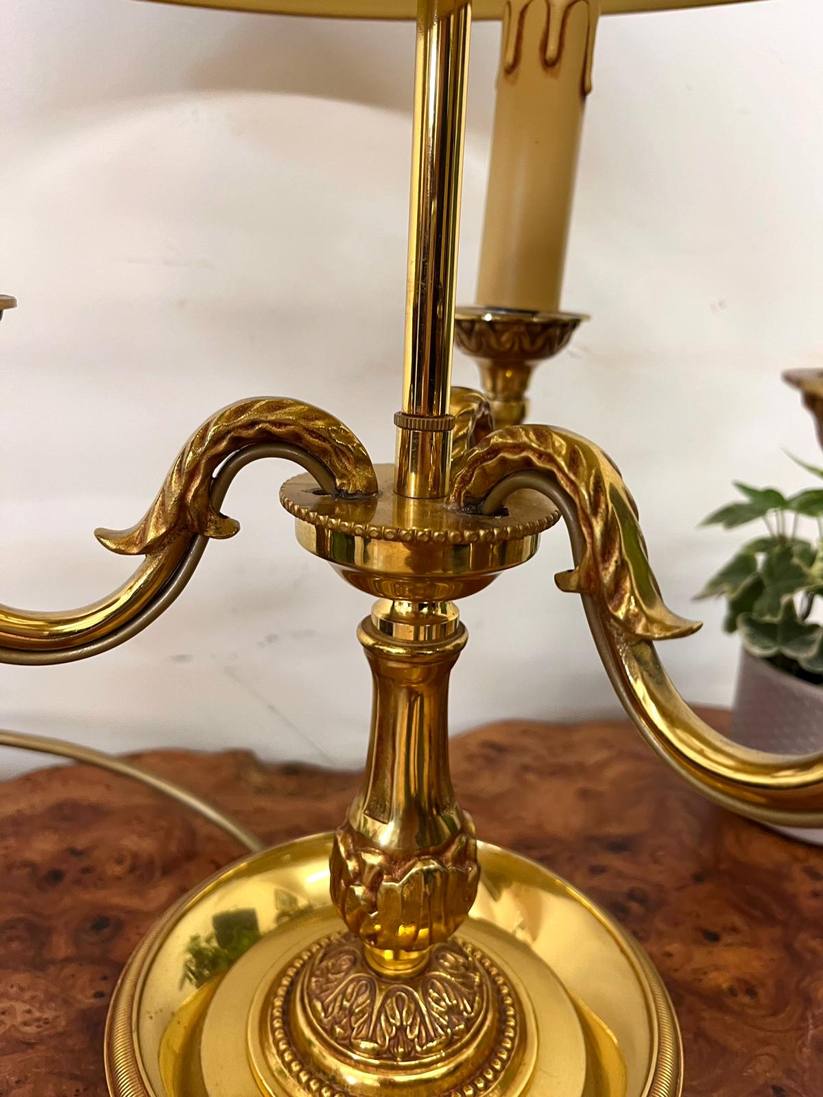 Lamp Bouillotte Louis XVI Lucien Gau