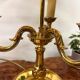 Lamp Bouillotte Louis XVI Lucien Gau