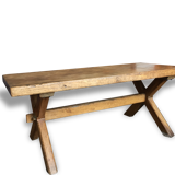 Solid oak coffee table