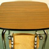 Stepladdle stool in formica
