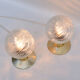 Pair of brass bedside lamps, Karl Gärtner Leuchtenbau, Germany, 1970s