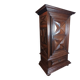 Standing man from the Louis XIII era in walnut with a diamond point.
