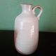 Vintage stoneware carafe vase from France