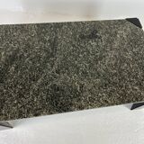 Coffee table, 80s in green marble