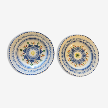 Set of two plates De la cal Barreira