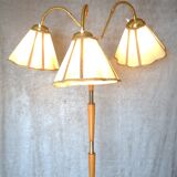 Vintage 3-armed floorlamp, 1940's