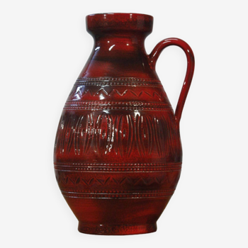 Grand vase de sol Ilkra Edel Keramik West Germany 1950s