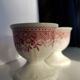 Set de 2 coquetiers Villeroy et Boch "Burgenland" à décor rouge
