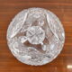 Bohemian cut glass jar 1960s