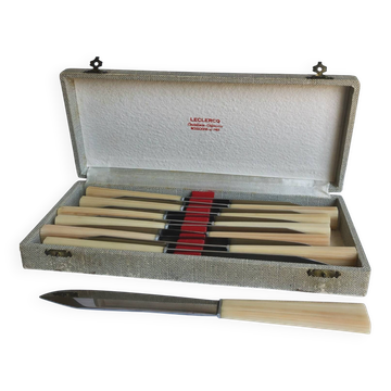 Knife set Leclercq