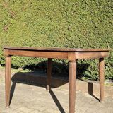 Antique solid oak table