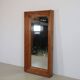 Grand miroir en pin vintage