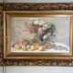 Nature morte, huile sur toile signée en haut à droite François Namur (1857-1902)