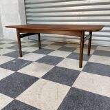 Scandinavian teak coffee table