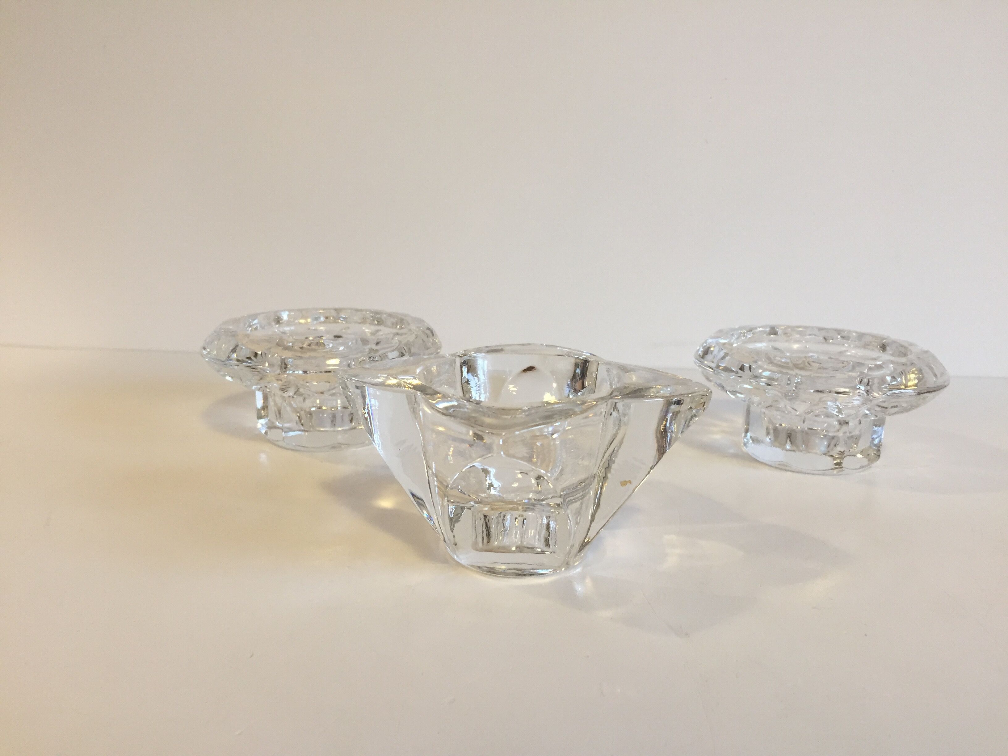 Set of 3 crystal photophores