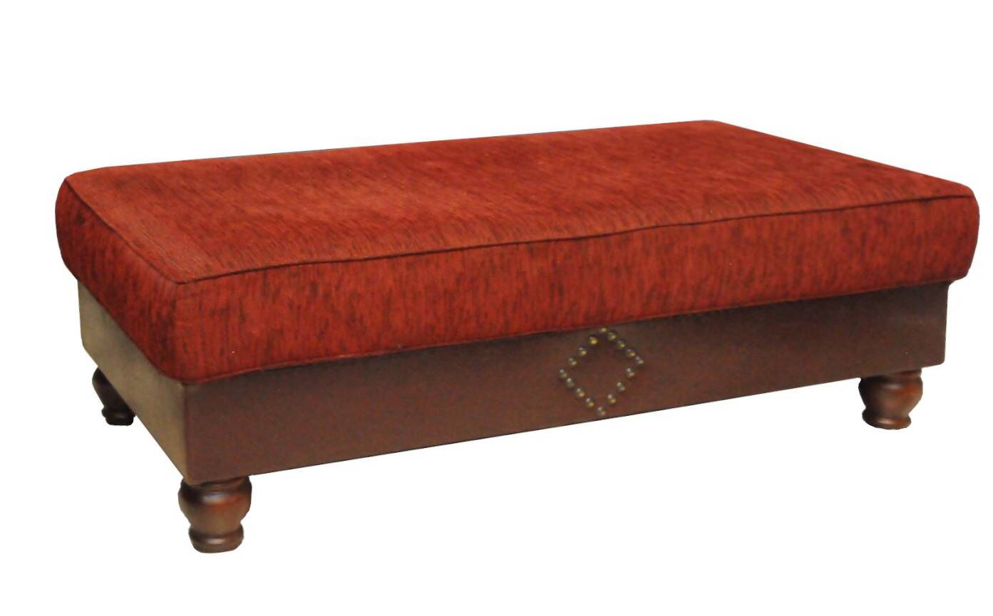 Pouf, table des années 1950