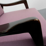 1960s armchair in violet