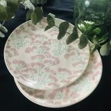 Ombelles Gien dessert plates