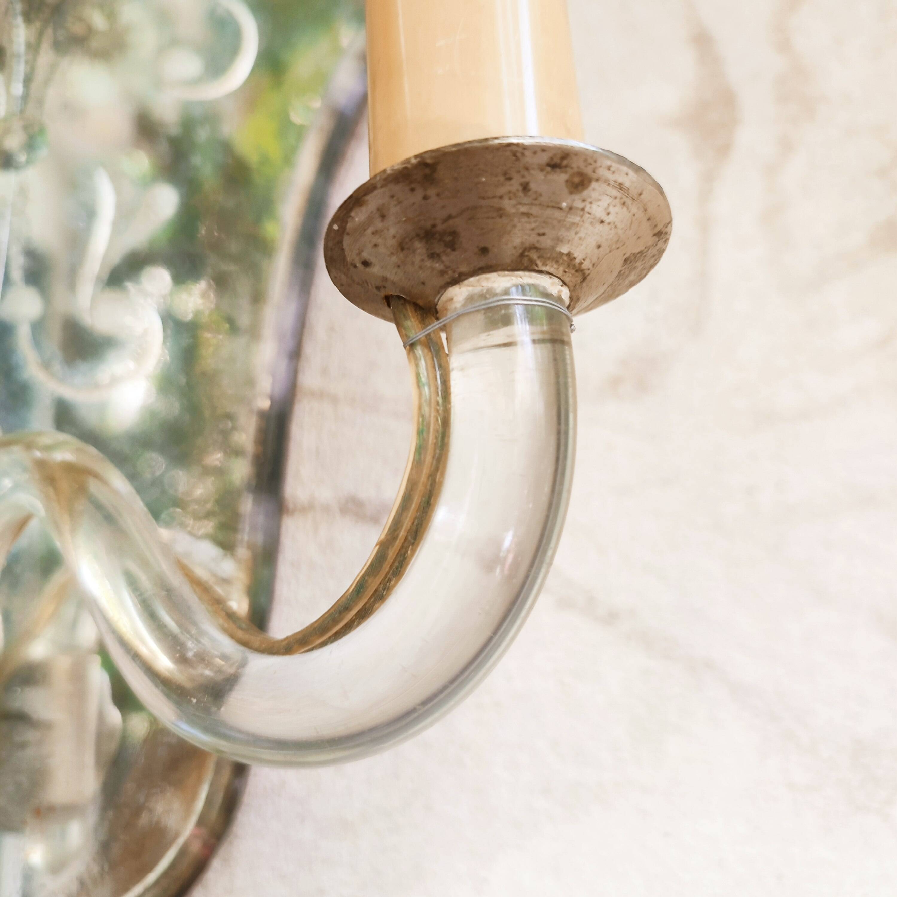 Venetian glass wall light