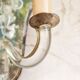 Venetian glass wall light