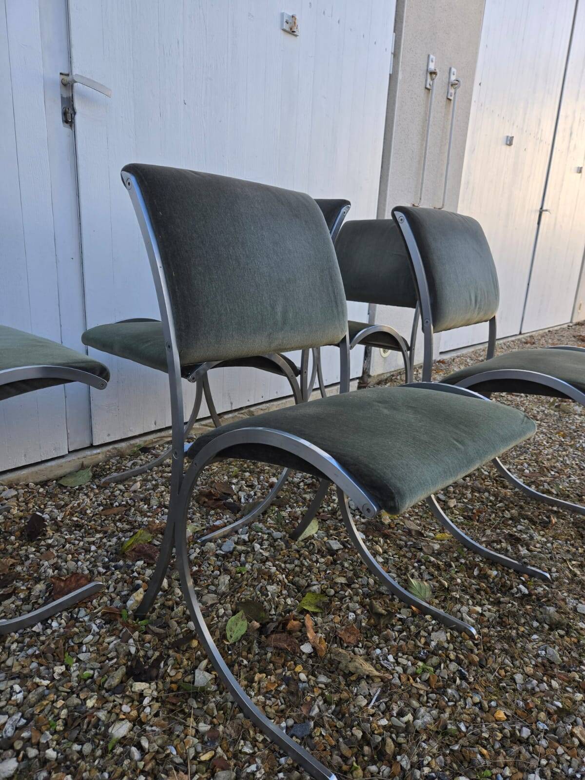 Set of 6 chairs from Maison Jansen