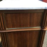 Mahogany secretary Louis XVI style