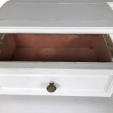 Louis XVI-style tiered desk lay white