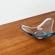 Danish glass bowl from the mid-century by Per Lütken for Holmegaard, 1960s.