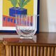 Modern crystal vase / ice bucket, Laura Griziotti for Arnolfo di Cambio 196