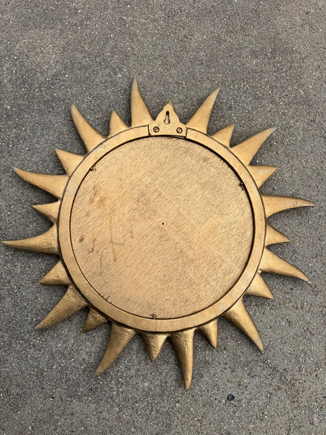 70s sun mirror