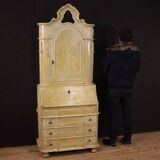 Venetian lacquered and painted trumeau