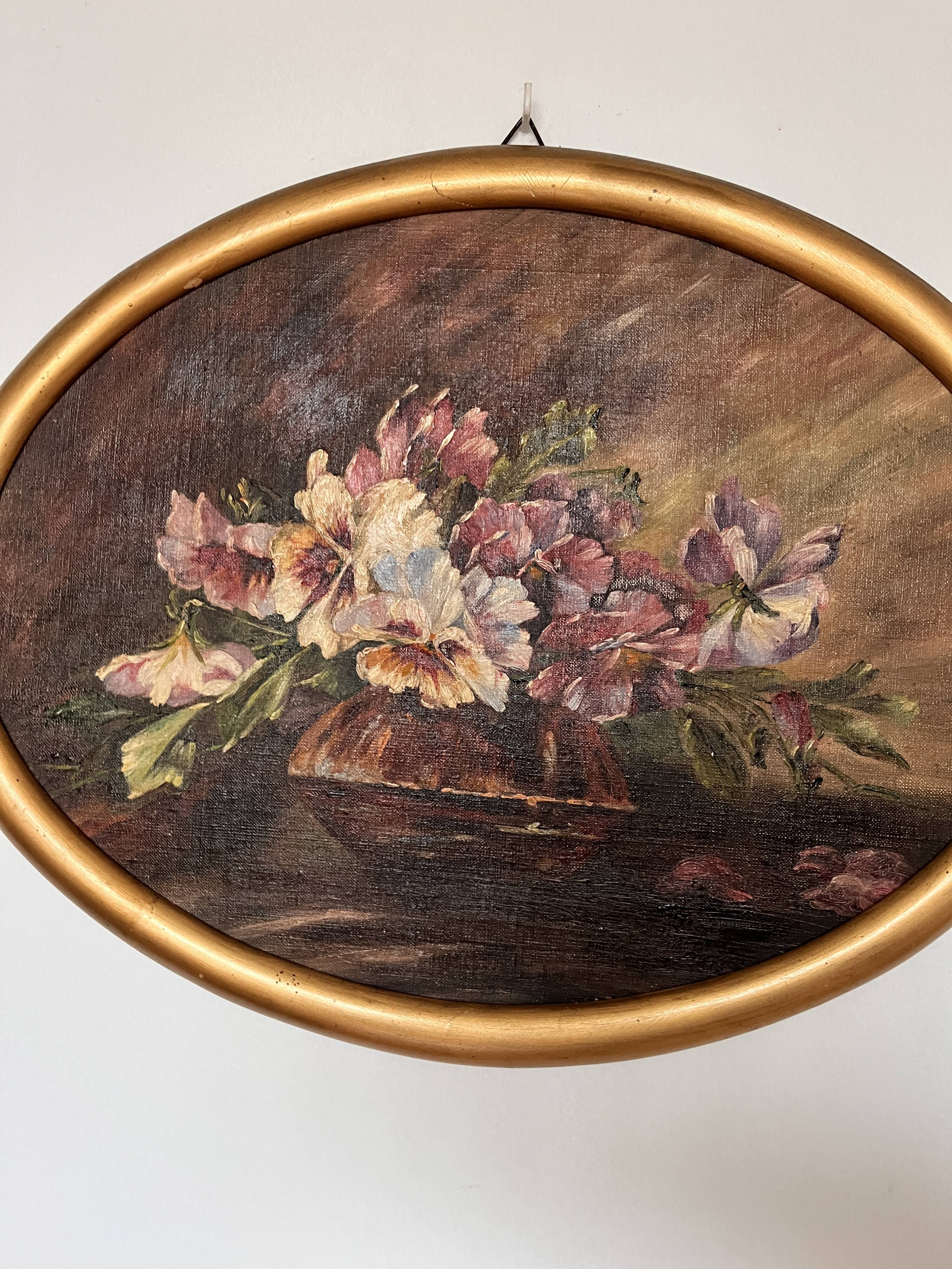 Peinture à l'huile début XXeme