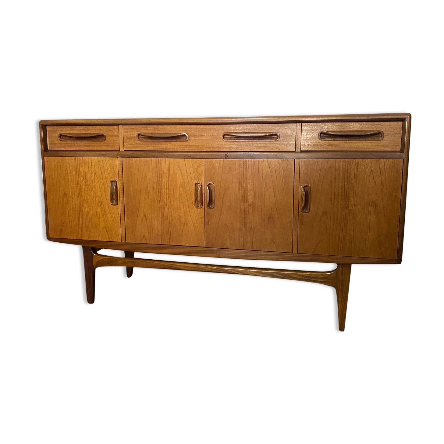 Scandinavian teak row G-Plan By Victor Wilkins 1960