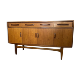 Scandinavian teak row G-Plan By Victor Wilkins 1960