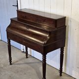 Louis Philippe style mahogany stepped desk, 19th century