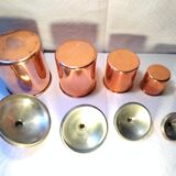 Series 4 copper spice pots