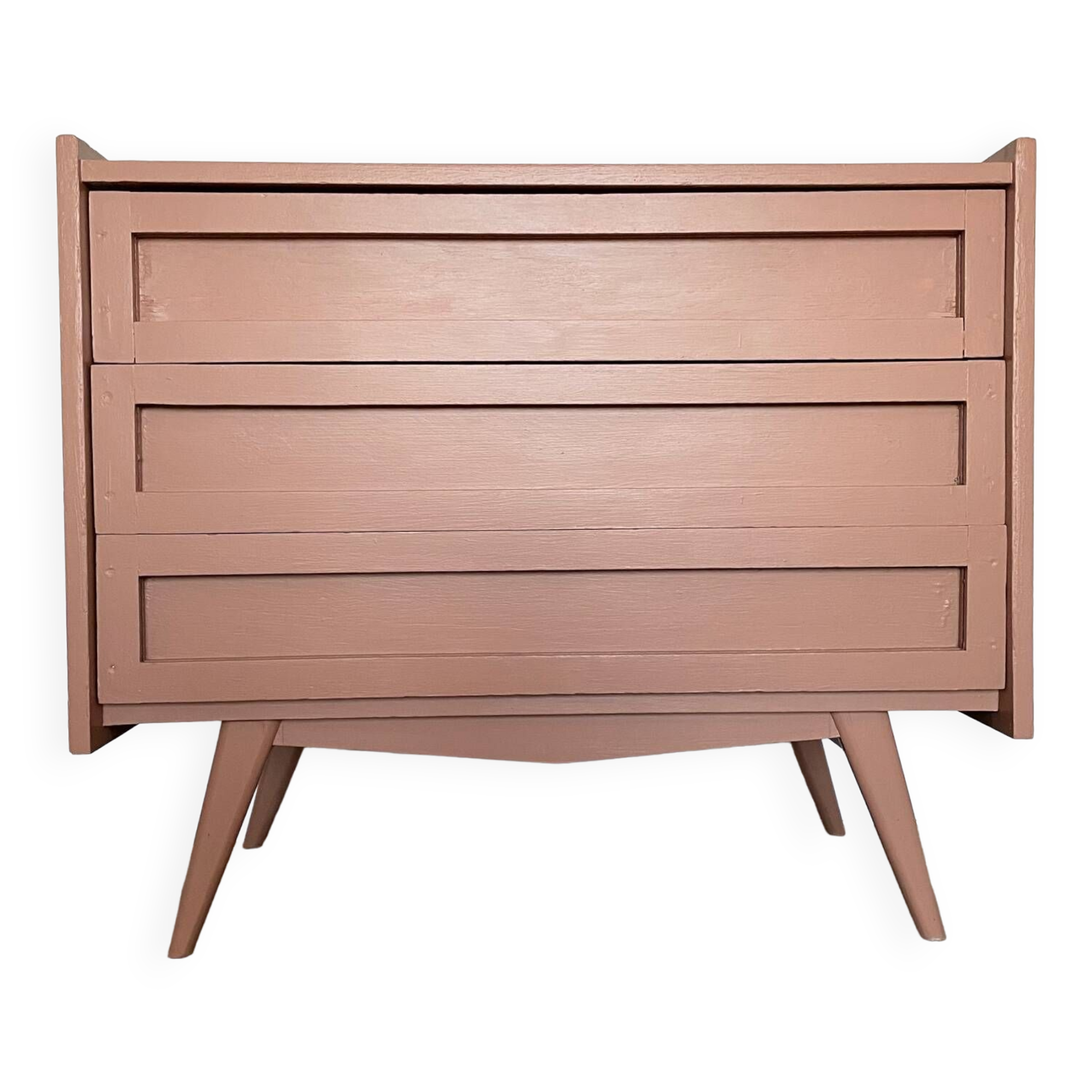Commode vintage pieds compas