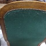 Pair of voltaire noyer armchair