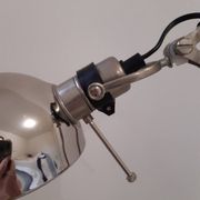Pair of articulated lamps vintage 1980s industrial design
