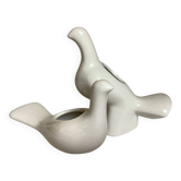 Pair of Bassano bird pots