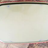 Flowery metal tray 70s