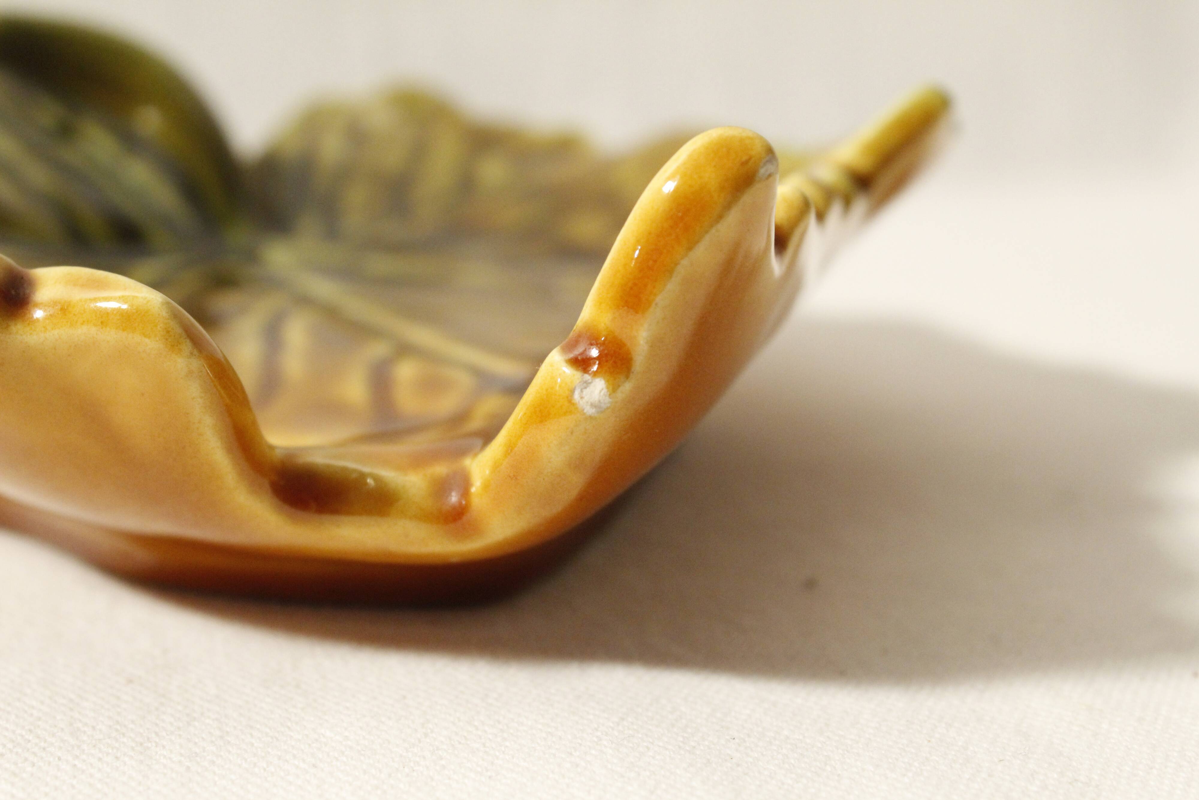 Vallauris pocket vacuum - yellow orange autumn leaf