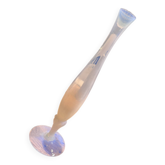 Vintage milky white opaline soliflore vase