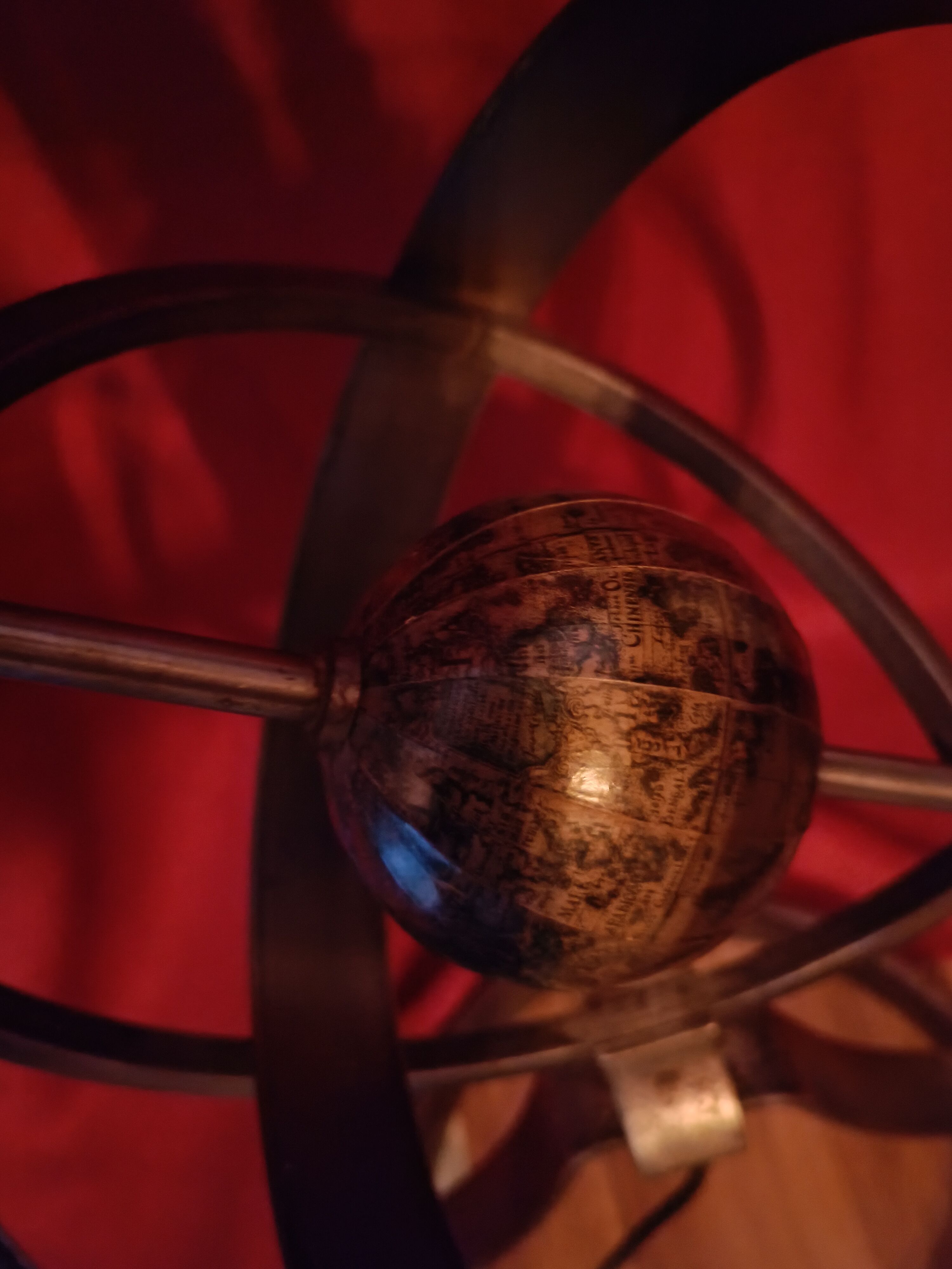 Astrolabe lamp by J.P Ryckaert