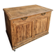 Old cabinet, workbench, kitchen island counter on casters