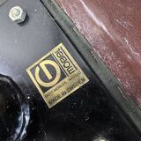 Leather armchair and ottoman by GÖTE MÖBLER Sweden 1960