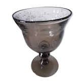 Biot glass vase