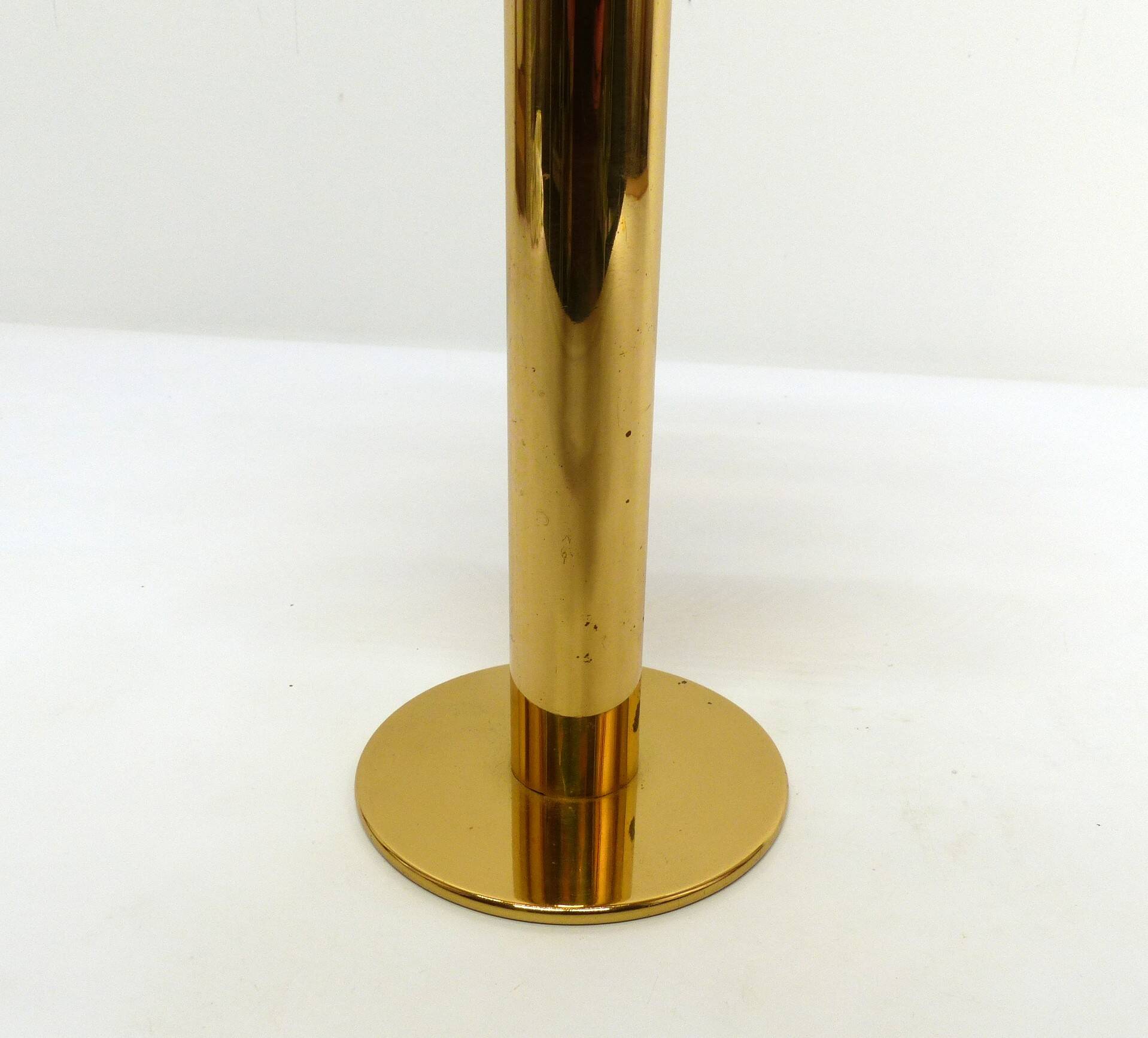 Scandinavian candle holder Hans-Agne Jakobsson Claudia honey L10232 1960