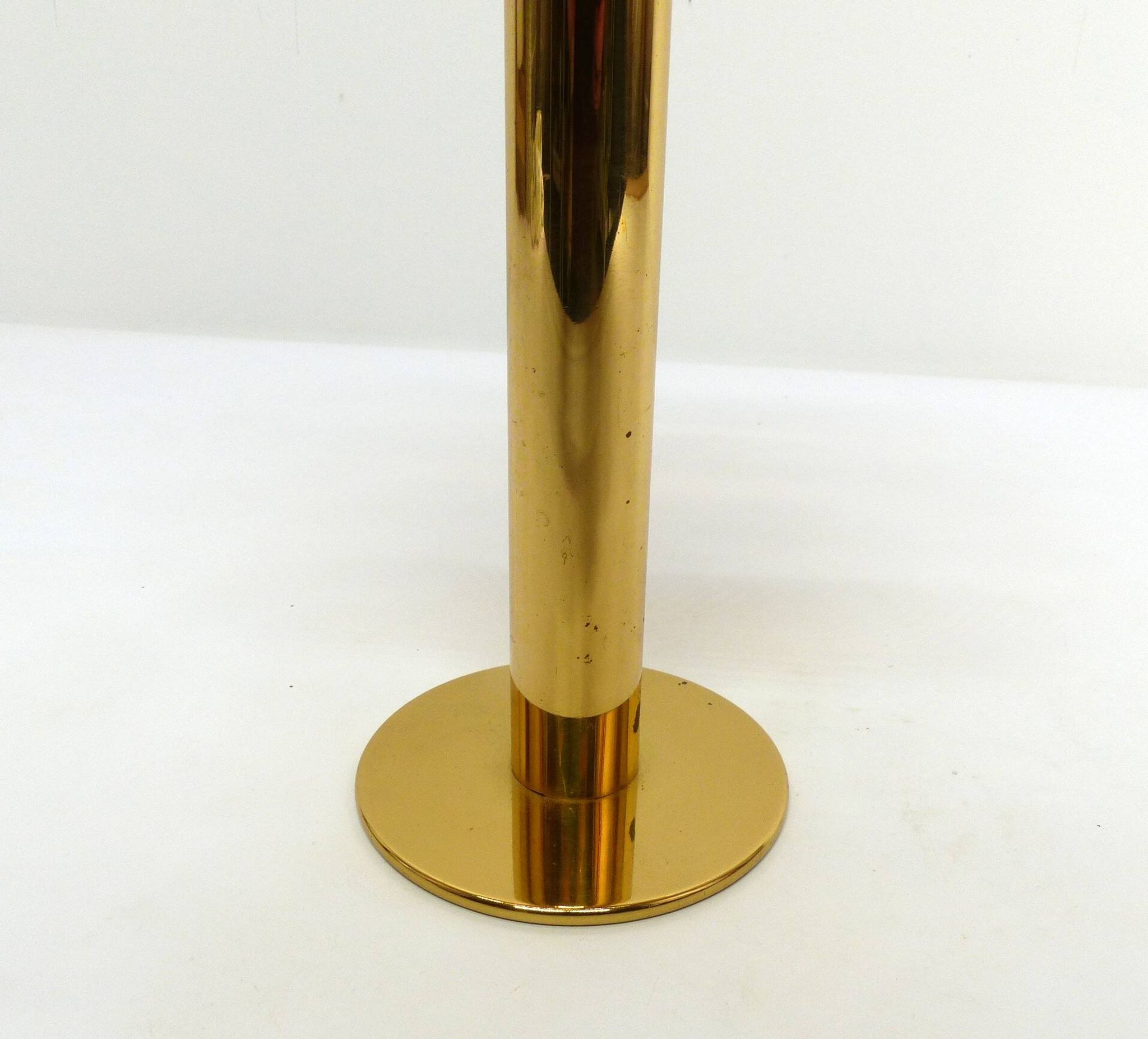 Scandinavian candle holder Hans-Agne Jakobsson Claudia honey L10232 1960