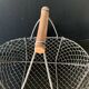 Old metal egg basket